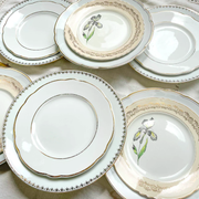 Service de table en porcelaine pour 6 personnes