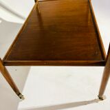 Vintage double folding side table top