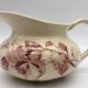 Toilet broc shaped "chubby" earthenware of Gien model ETE, gold medal