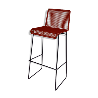Bar stool gran cenote burgundy boqa