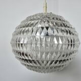 "ERCO" Diamond pendant light by Aloys Gangkofner Germany 1970 vintage