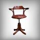 Stained Beech Office Chair  – 1930