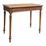 Renovated table with turned legs