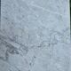 Godin bistro table in cast iron and white marble