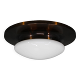 1980s Set of Three Ceiling Lights in Art deco Style