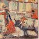 Oil painting on Swedish panel "Matador"