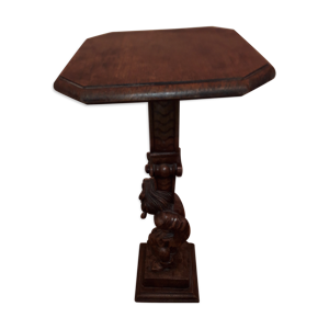 Table d appoint sculpté