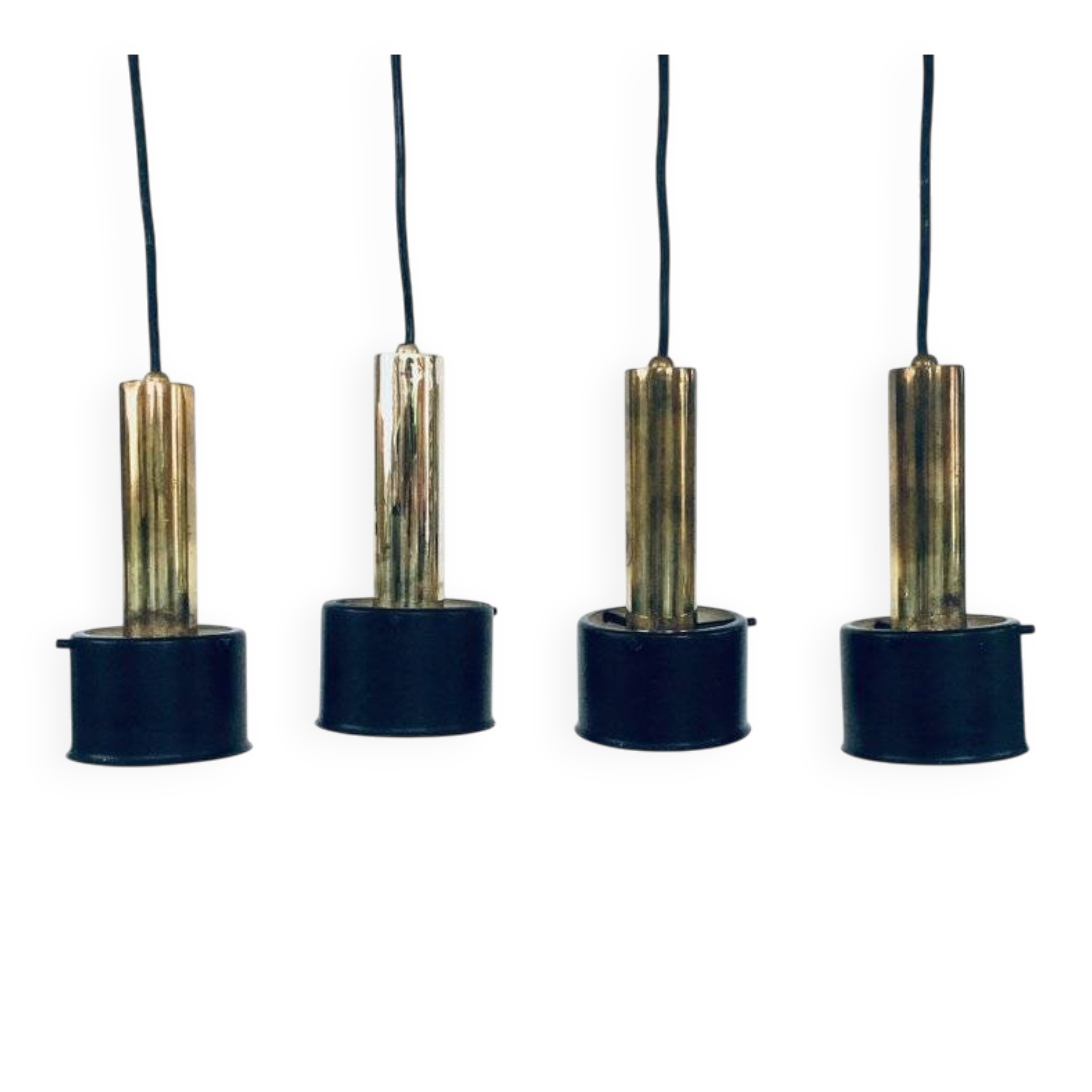 Italian pendant lamps, Italy, 1960s, set of 4