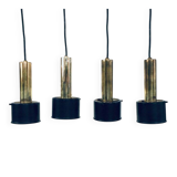 Italian pendant lamps, Italy, 1960s, set of 4