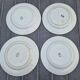 4 old plates 1900 Sarreguemines