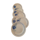 Flat plates in Badonviller earthenware
