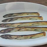 Plat à asperges en céramique Vallauris