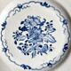 Hand-painted porcelain dinner plate, Asia, 19th century.