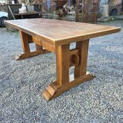 Oak farmhouse table
