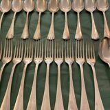 Set of 11 forks and 11 spoons Christofle Japan model