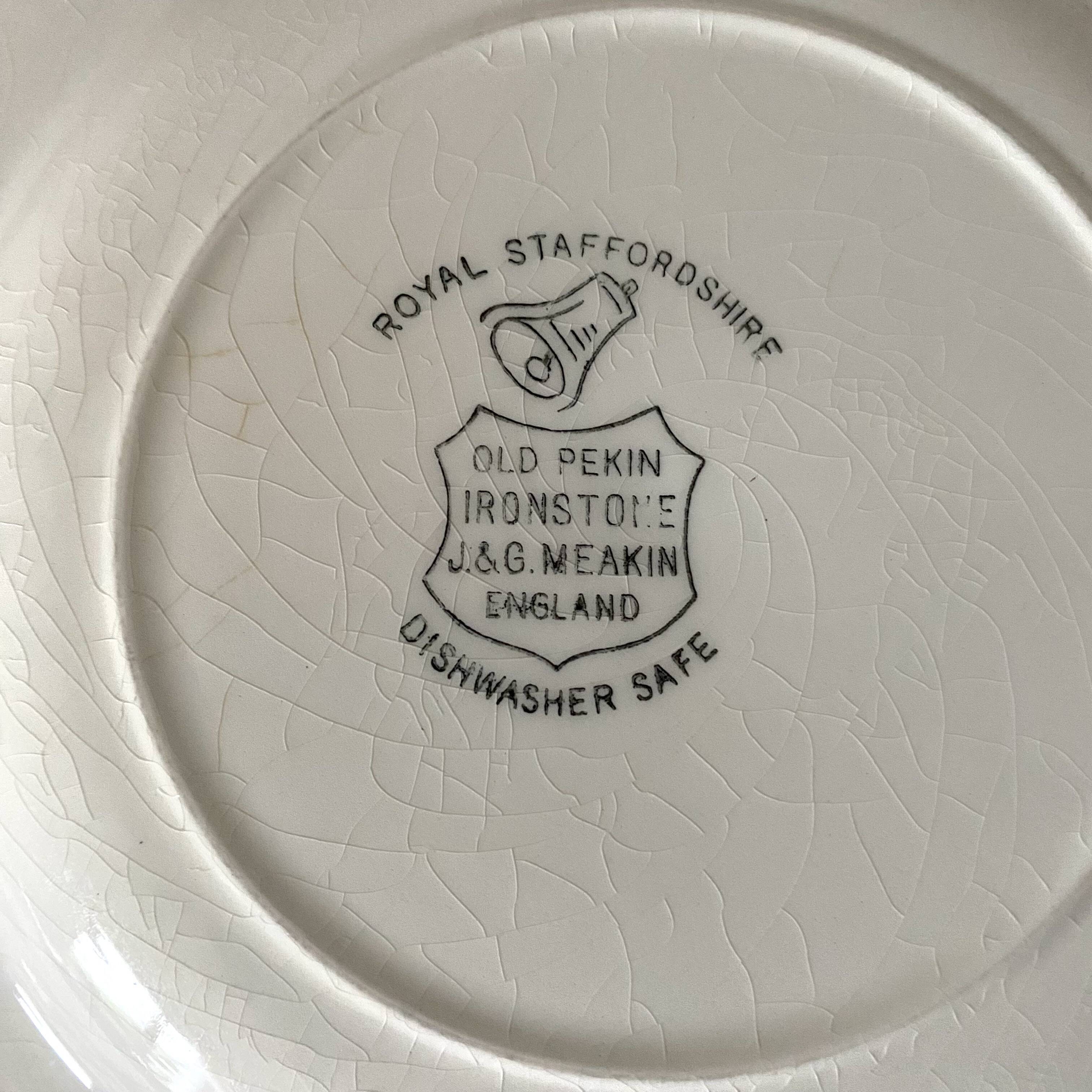 Royal Straffordshire English plates