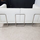 Canapé 2 places et fauteuils modèle Pen Club de Kwok Choi Han pour Steiner
