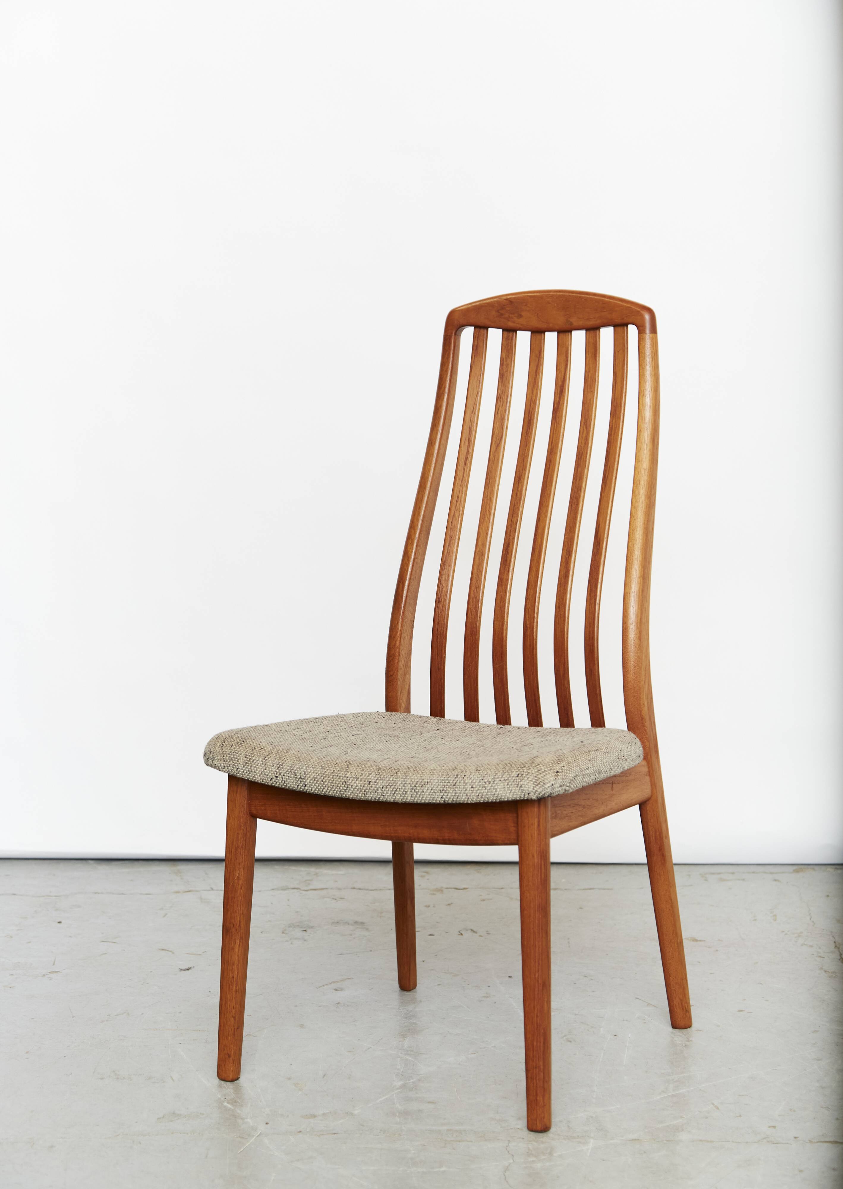 Mid Century Dining Chairs by Schou Andersen I Set of Six