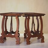 Pair of Italian consoles from the 18th century.