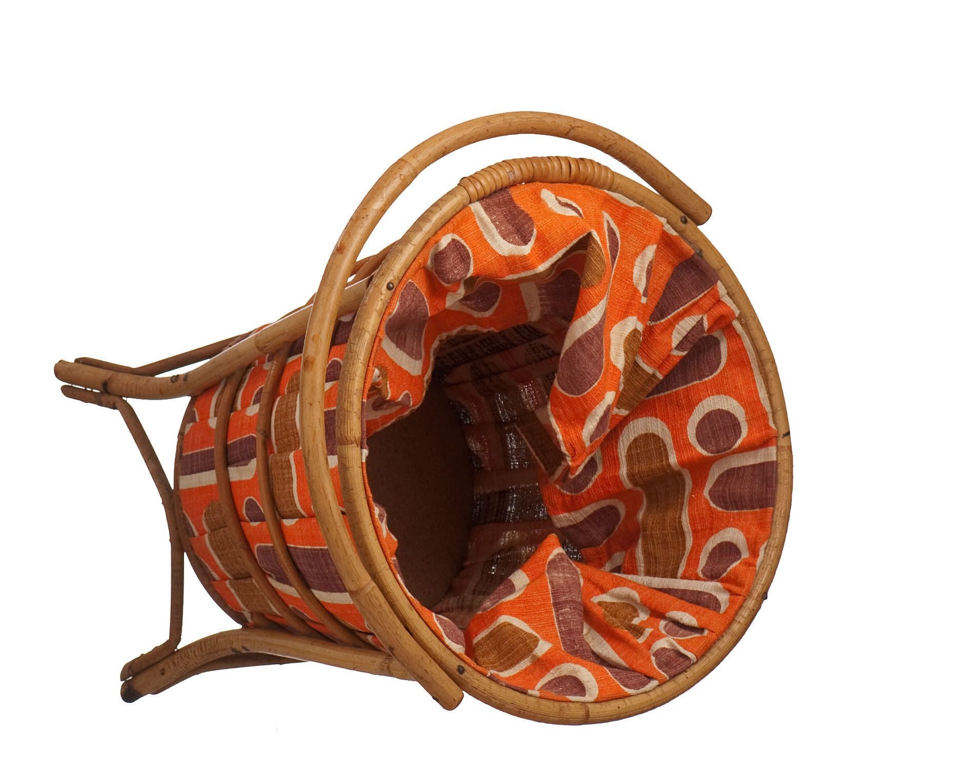 Vintage rattan worker, 1960s