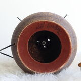 Ceramic and resinated fabric lamp by Accolay