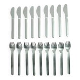 Lufthansa cutlery by Wolf Karnagel, 1980s, set of 18