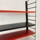 Vintage Tomado De Stijl Original Metal Wall Shelf (5 shelves), Mid-Century