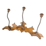 Art Deco wooden coat rack