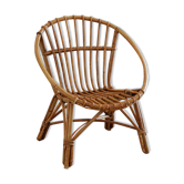 Children's chair in rattan