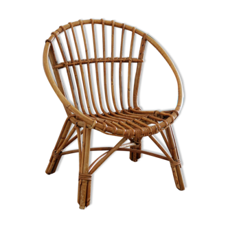 Children's chair in rattan