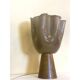 Contemporary Milky-Beige Murano Style Glass Table Lamp