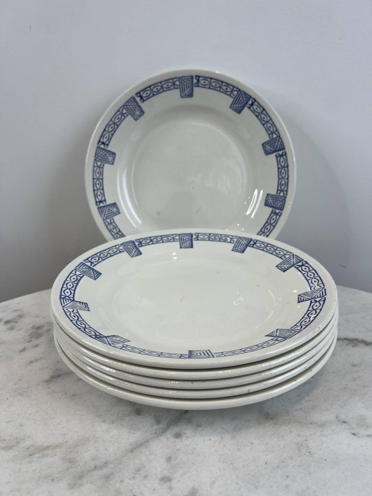 Gien collection Lorris - set of 6 flat plates