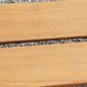 Solid elm bench from the 70s