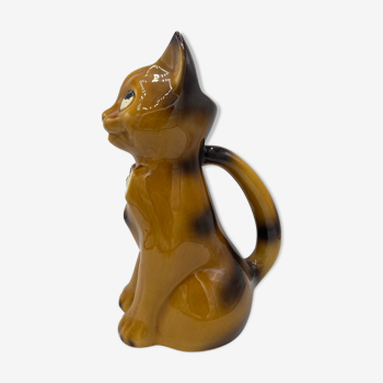 Vintage cat pitcher