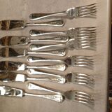 English metal fish service