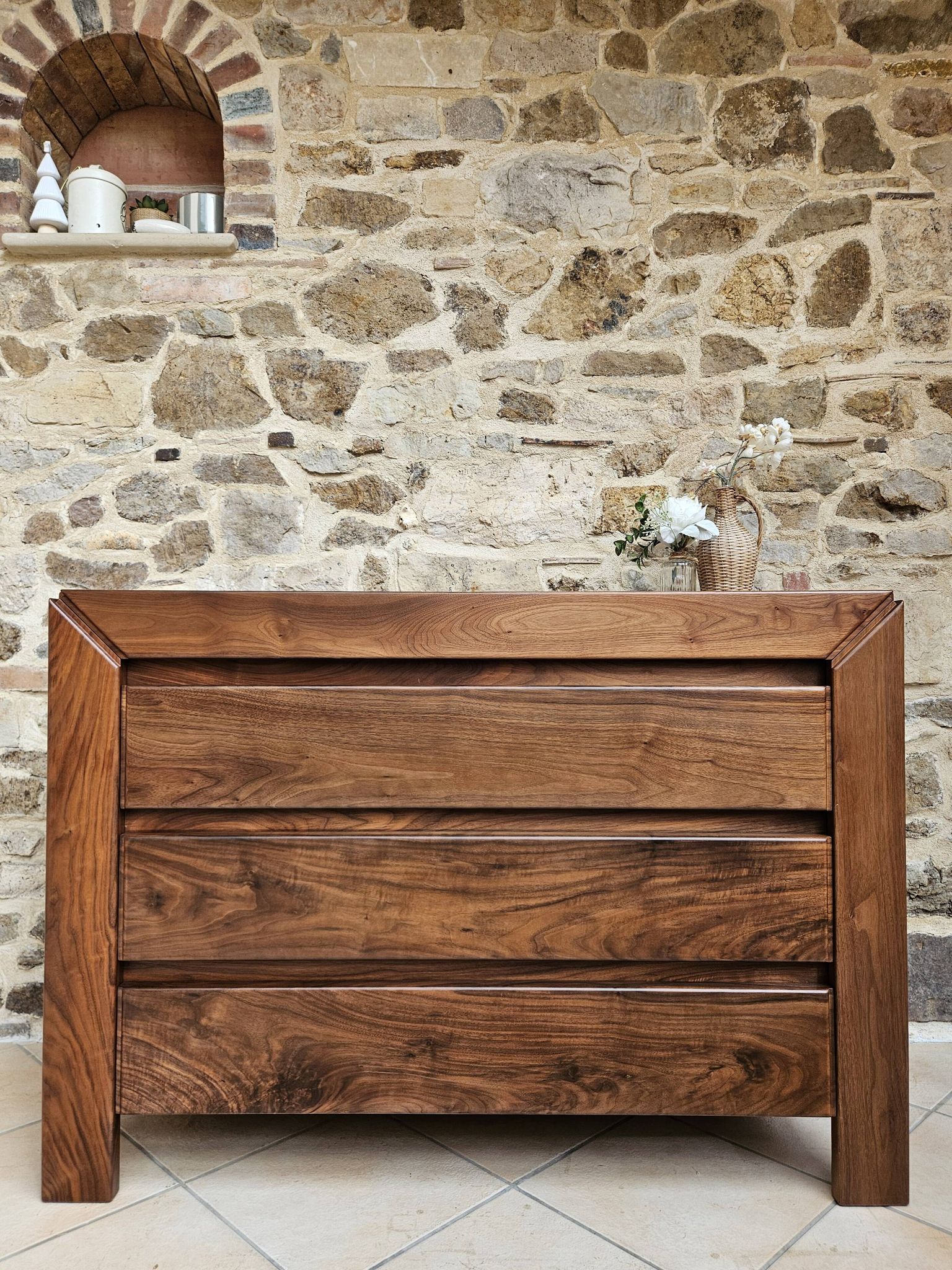 Chest of drawers and bedside table Maison Regain