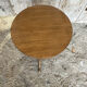 Table appoint guéridon ancien louis philippe bois pieds tripodes vinta