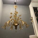 Venetian glass chandelier, 1960s