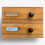 Vintage drawer unit with Bakelite knobs 1950