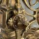 19th century gilded bronze candlestick