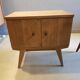 Meuble chevet vintage scandinave pieds compas