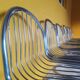 6 designer wired chairs vintage 1970