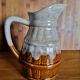 Pitcher vintage revol form barrel 1 l beige caramel