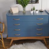 Dresser compass feet, deep blue