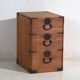 Small Japanese tansu with three drawers – Meiji Period (c. 1890–1926)