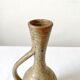 Vase carafe en grès pyrité vintage