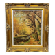 Autumn landscape. Impressionism.