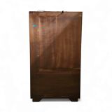 Late 20th Century Vintage Boho Drexel Campaign China Cabinet