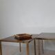 Vintage brass empty/centerpiece with engraved signature by Romeo Rega