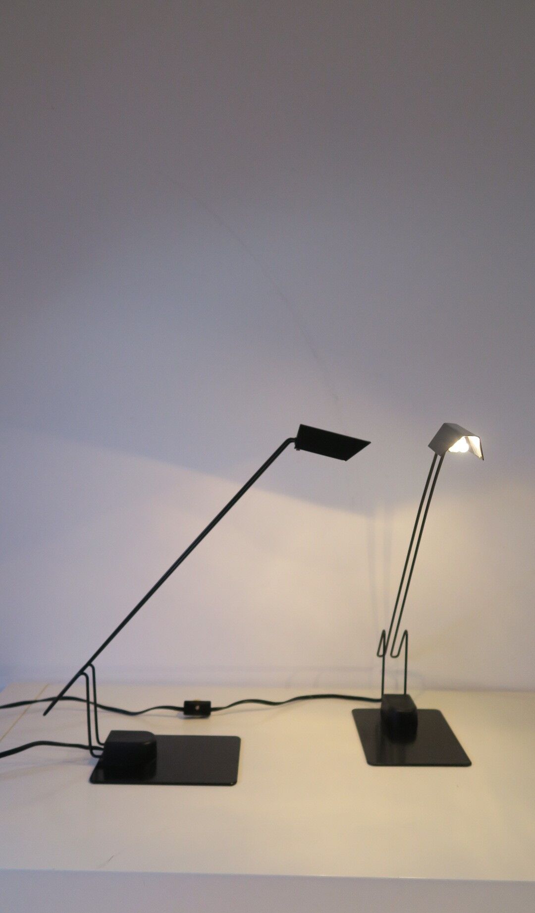 Pair of table / desk lamp ikea